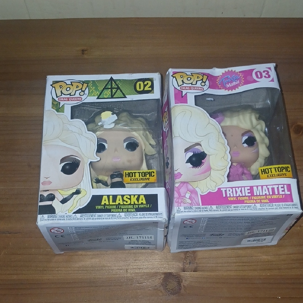 Funko Drag Queens Alaska & Trixie Mattel Figures